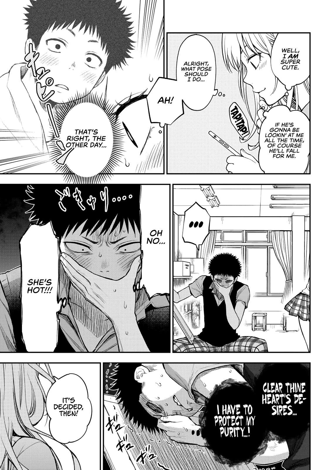 My Charms Are Wasted On Kuroiwa Medaka Chapter 3 page 6 - Chapter 3: Art Class With That Bastard