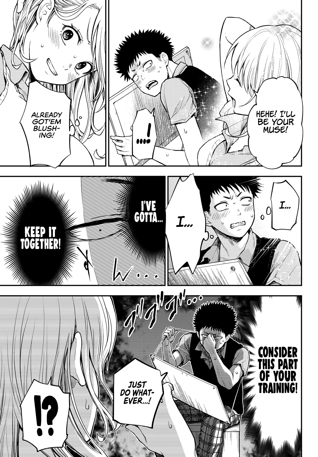 My Charms Are Wasted On Kuroiwa Medaka Chapter 3 page 8 - Chapter 3: Art Class With That Bastard