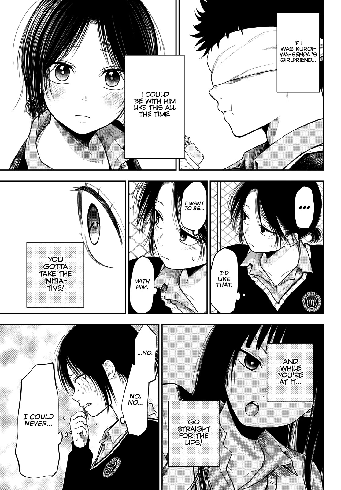 My Charms Are Wasted On Kuroiwa Medaka Chapter 30 page 12 - Chapter 30: That Bastard And The Blushing Girl