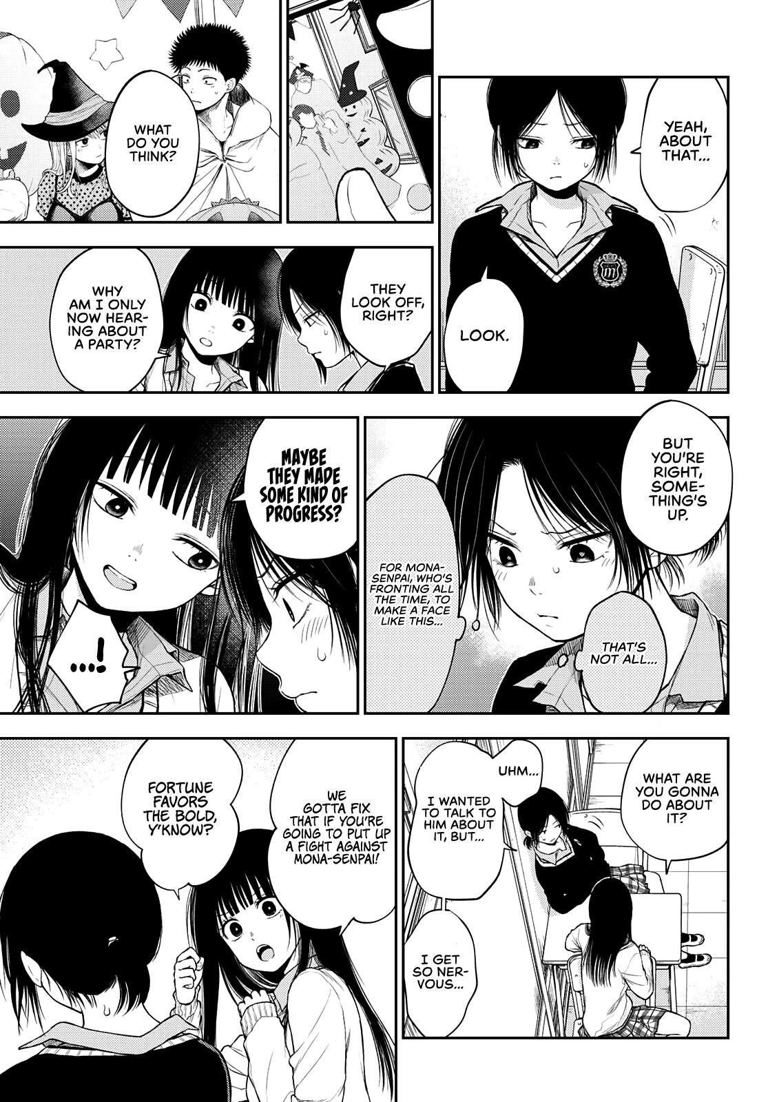 My Charms Are Wasted On Kuroiwa Medaka Chapter 30 page 4 - Chapter 30: That Bastard And The Blushing Girl