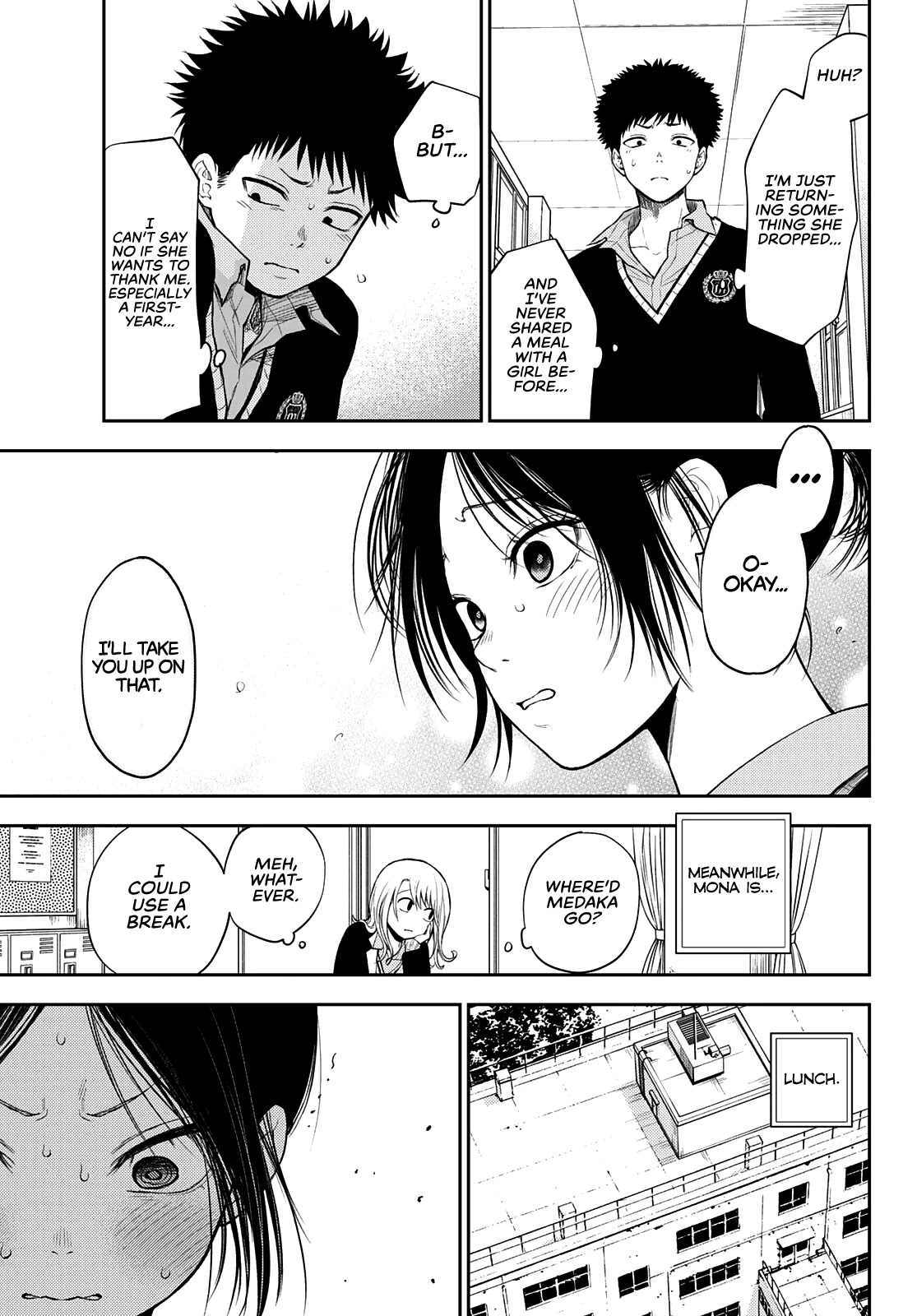 My Charms Are Wasted On Kuroiwa Medaka Chapter 30 page 8 - Chapter 30: That Bastard And The Blushing Girl