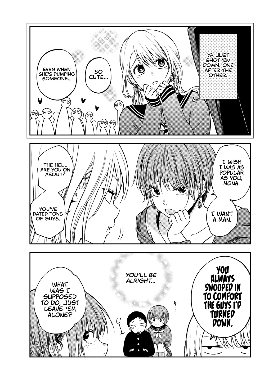 My Charms Are Wasted On Kuroiwa Medaka Chapter 31 page 10 - Chapter 31: That Bastard and My Best Friend