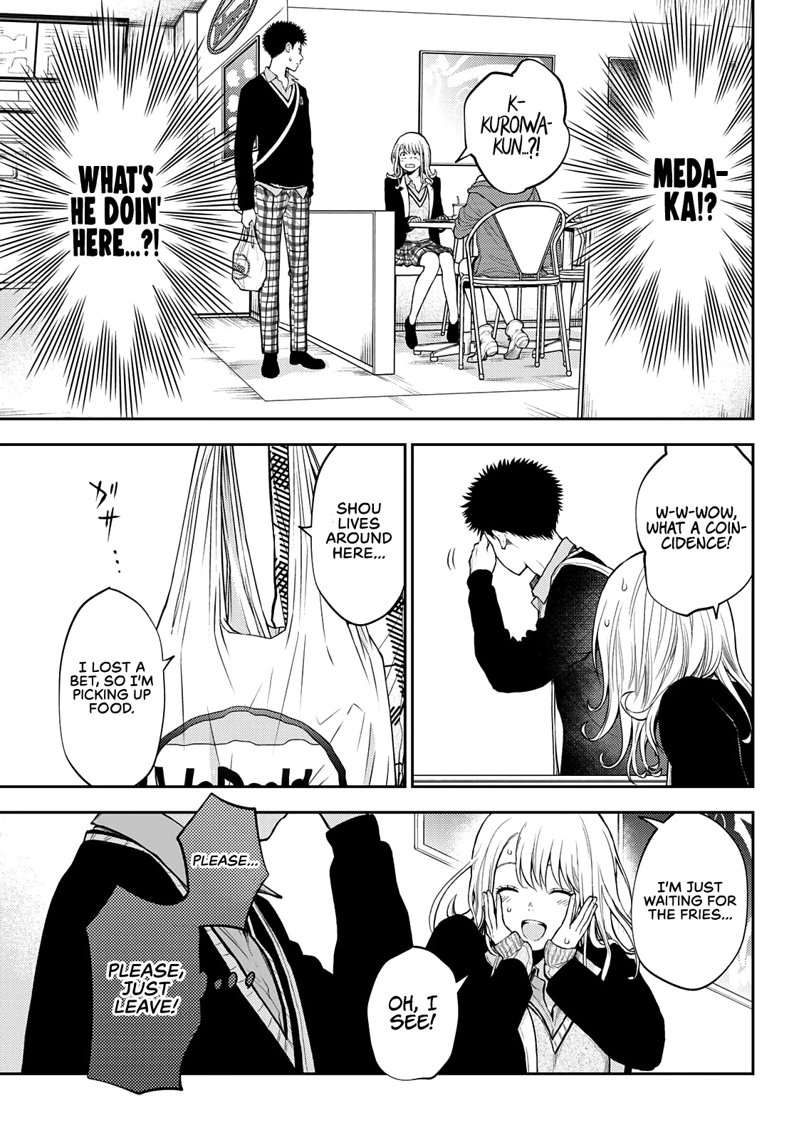 My Charms Are Wasted On Kuroiwa Medaka Chapter 31 page 14 - Chapter 31: That Bastard and My Best Friend