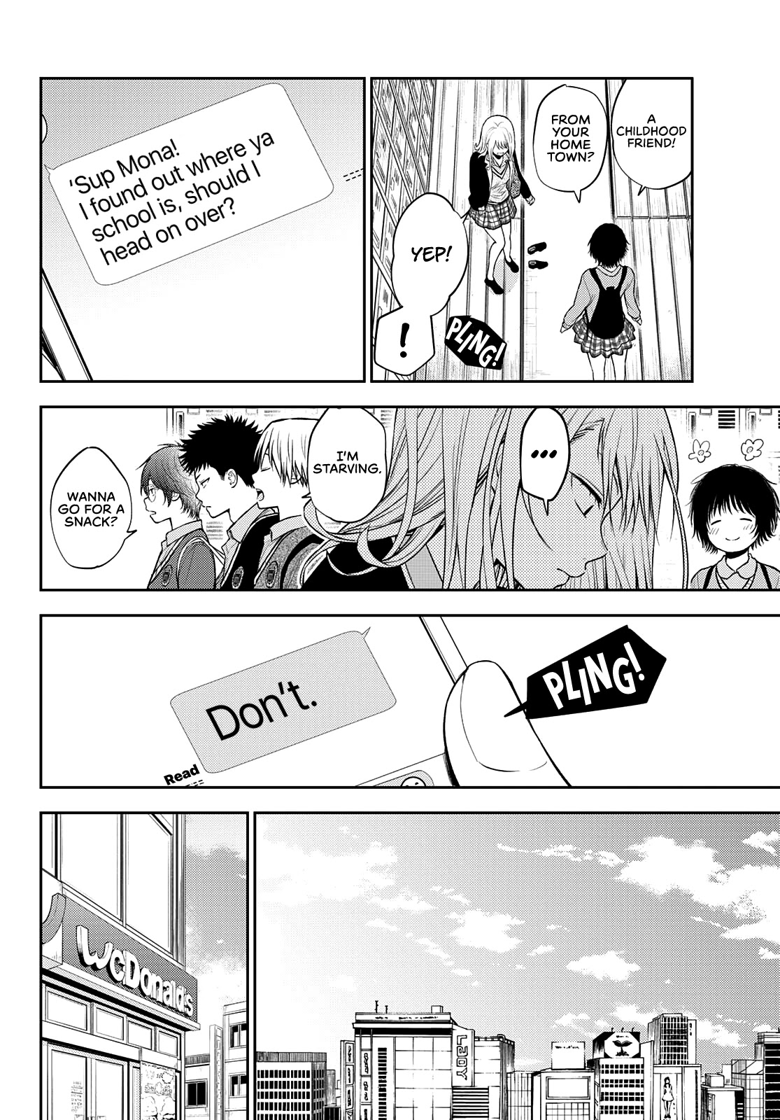 My Charms Are Wasted On Kuroiwa Medaka Chapter 31 page 5 - Chapter 31: That Bastard and My Best Friend