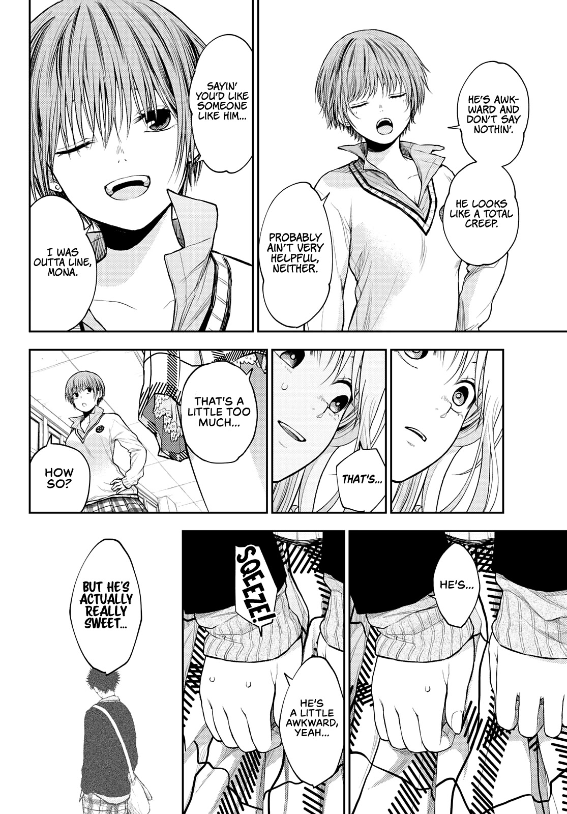 My Charms Are Wasted On Kuroiwa Medaka Chapter 33 page 11 - Chapter 33: That Bastard and the Feeling of Falling in Love