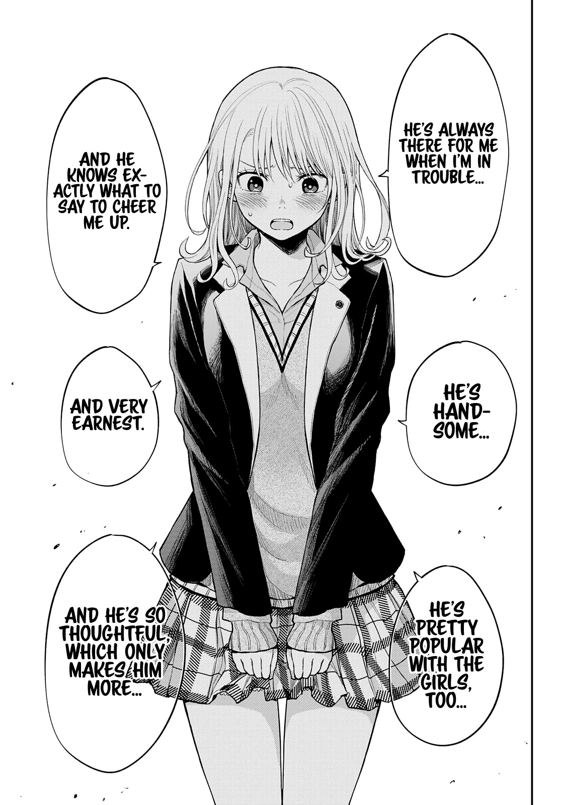 My Charms Are Wasted On Kuroiwa Medaka Chapter 33 page 12 - Chapter 33: That Bastard and the Feeling of Falling in Love