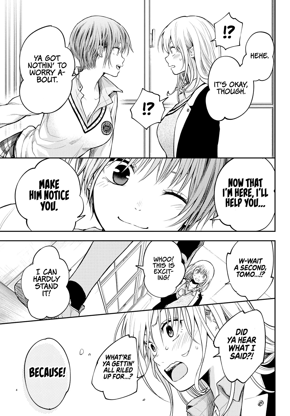 My Charms Are Wasted On Kuroiwa Medaka Chapter 33 page 14 - Chapter 33: That Bastard and the Feeling of Falling in Love