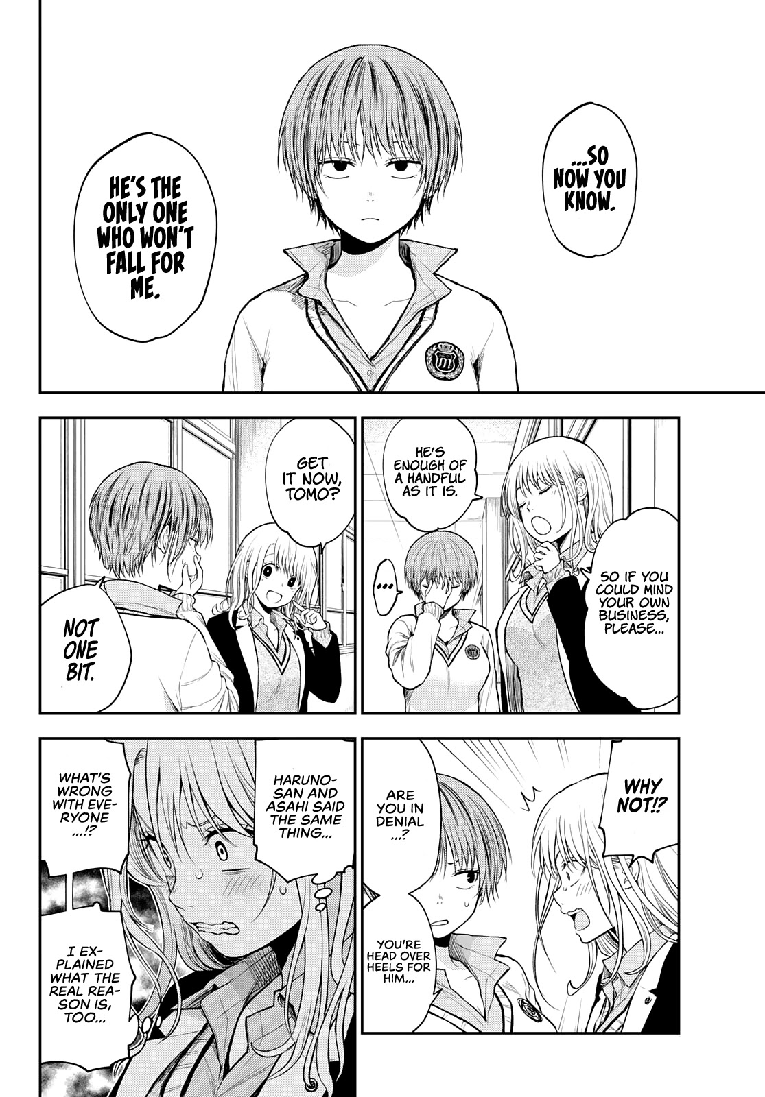 My Charms Are Wasted On Kuroiwa Medaka Chapter 33 page 9 - Chapter 33: That Bastard and the Feeling of Falling in Love