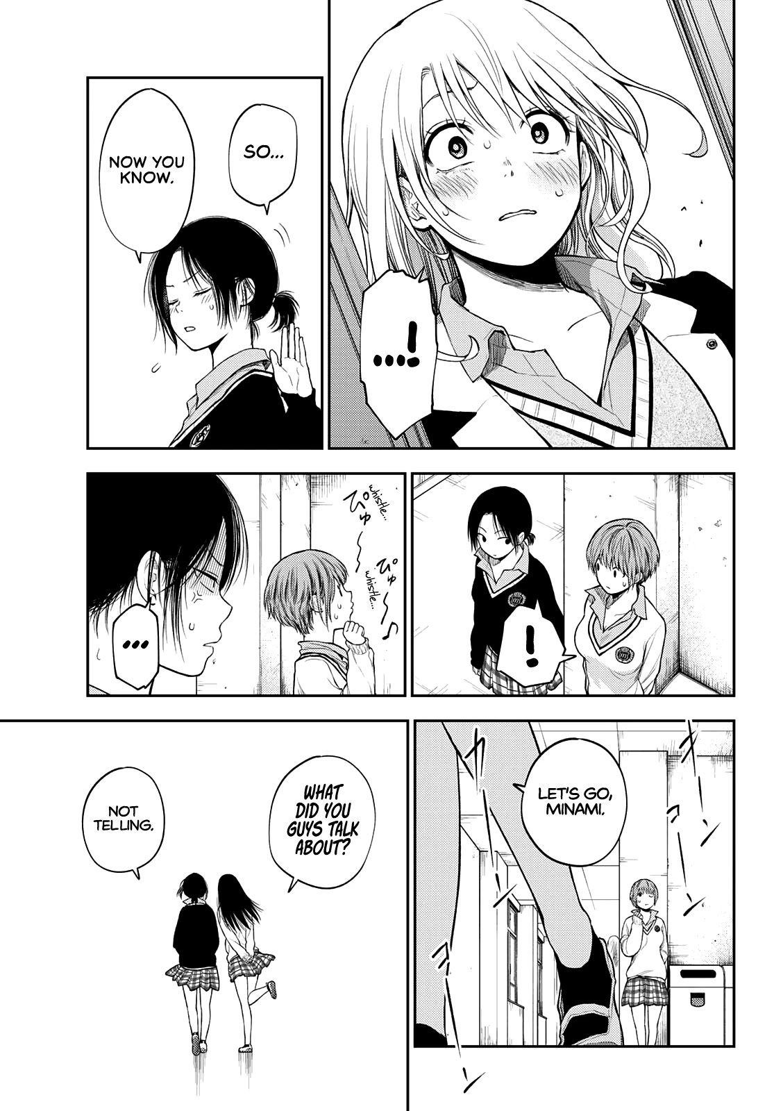 My Charms Are Wasted On Kuroiwa Medaka Chapter 34 page 12 - Chapter 34: That Bastard and That Kiss