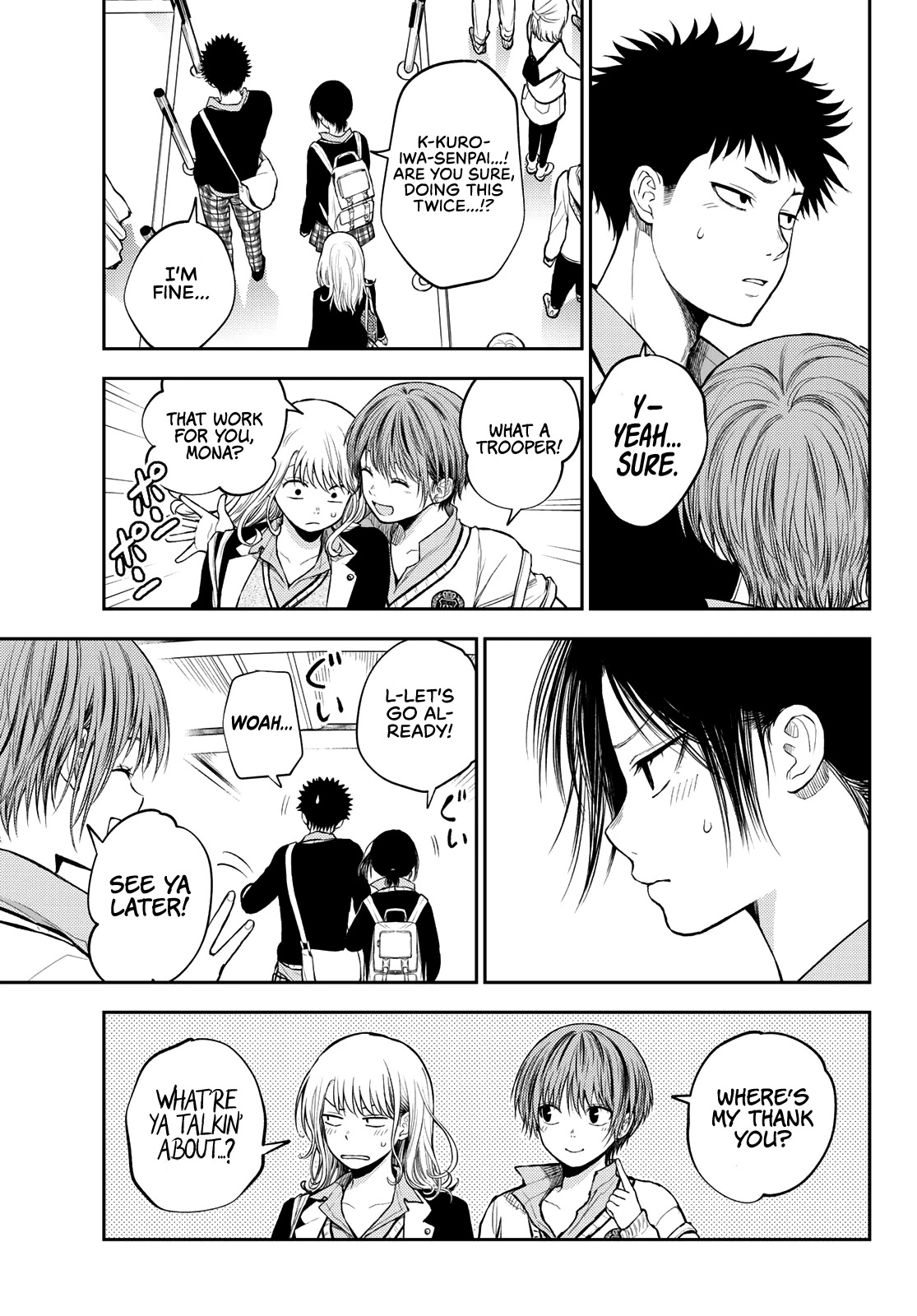 My Charms Are Wasted On Kuroiwa Medaka Chapter 36 page 10 - Chapter 36: That Bastard and the Amusement Park