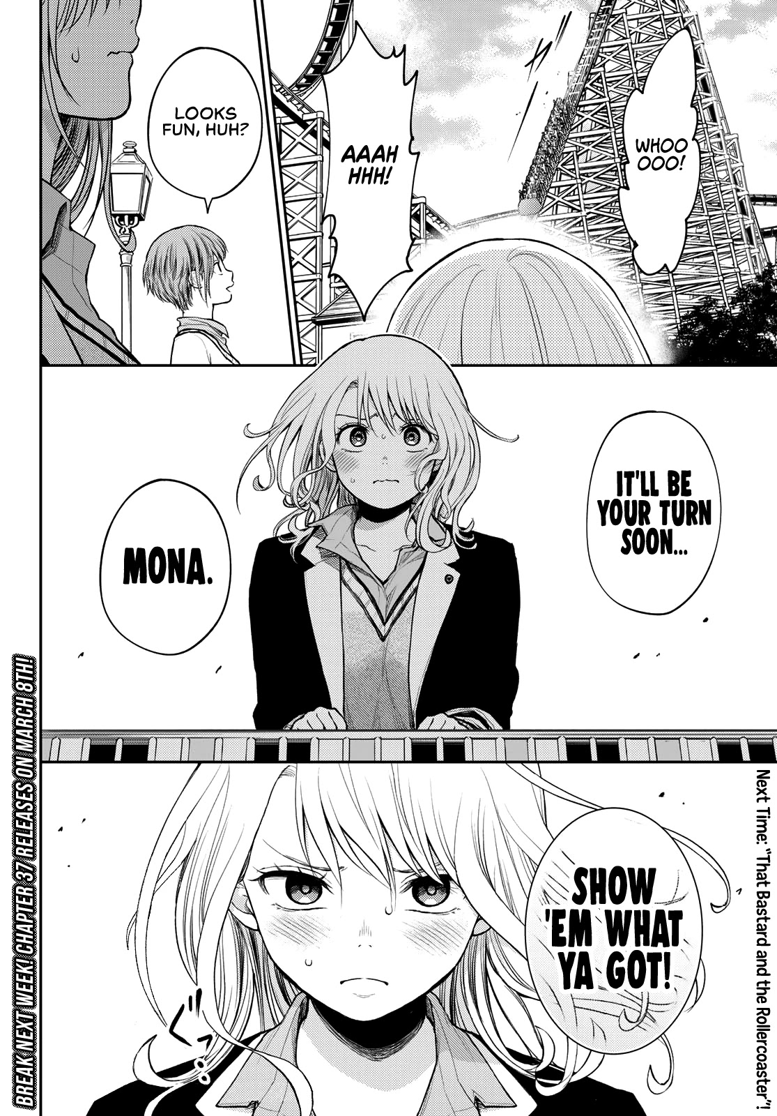 My Charms Are Wasted On Kuroiwa Medaka Chapter 36 page 15 - Chapter 36: That Bastard and the Amusement Park