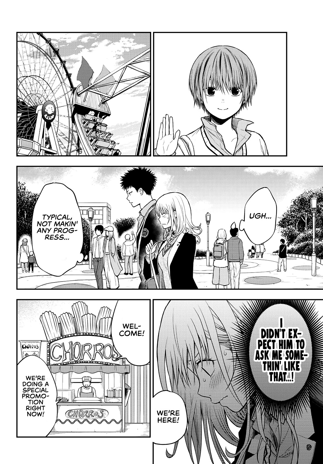 My Charms Are Wasted On Kuroiwa Medaka Chapter 37 page 13 - Chapter 37: That Bastard and the Rollercoaster