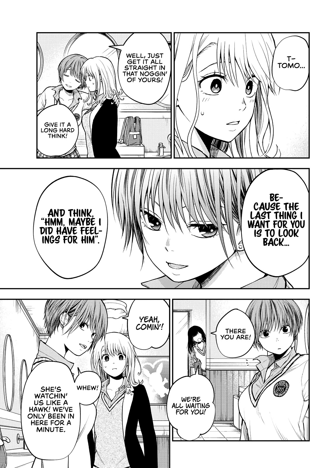 My Charms Are Wasted On Kuroiwa Medaka Chapter 38 page 14 - Chapter 38: That Bastard and Tomo