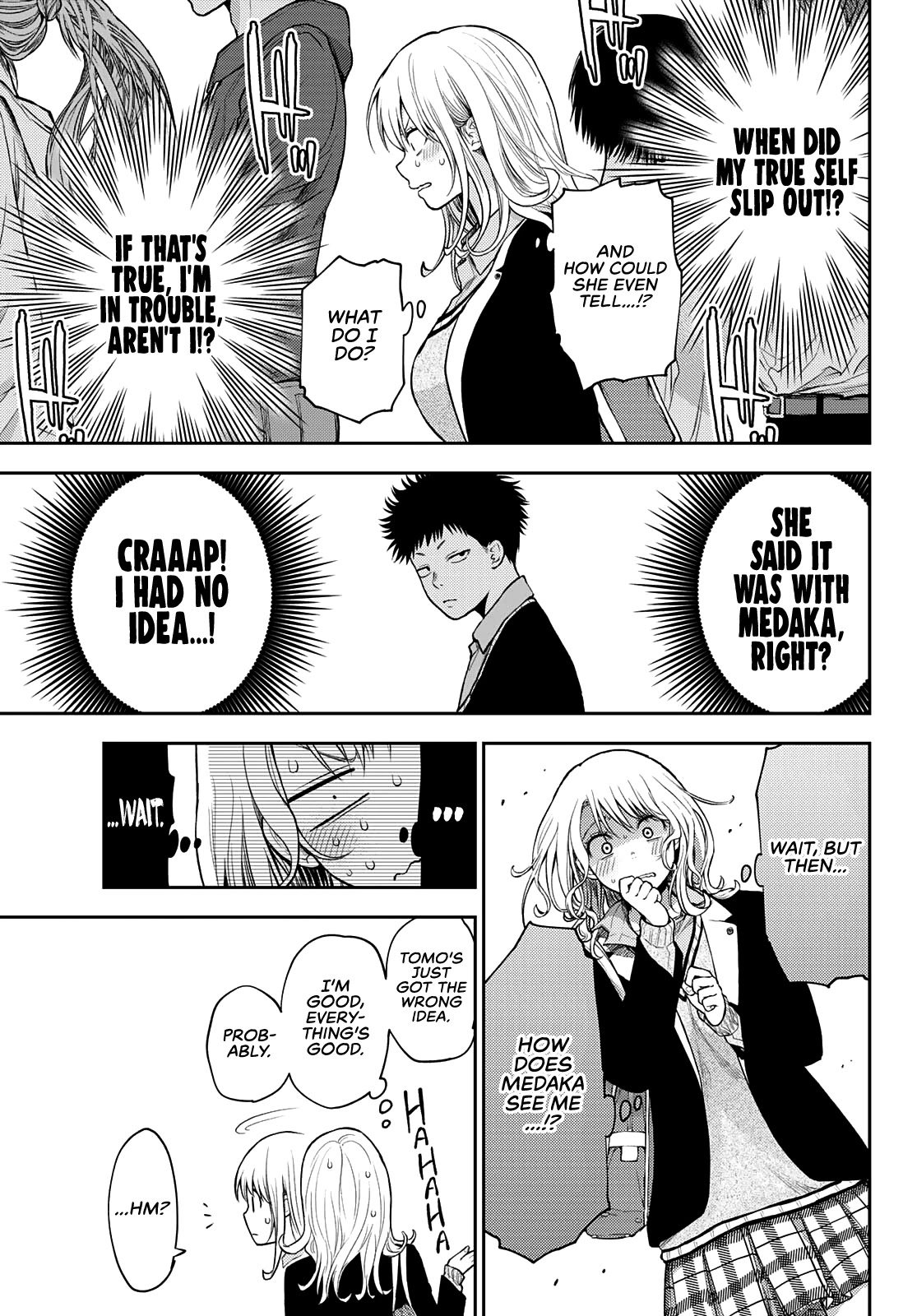 My Charms Are Wasted On Kuroiwa Medaka Chapter 39 page 4 - Chapter 39: That Bastard and Being Alone