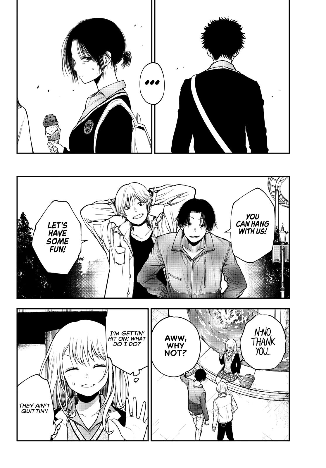 My Charms Are Wasted On Kuroiwa Medaka Chapter 39 page 9 - Chapter 39: That Bastard and Being Alone