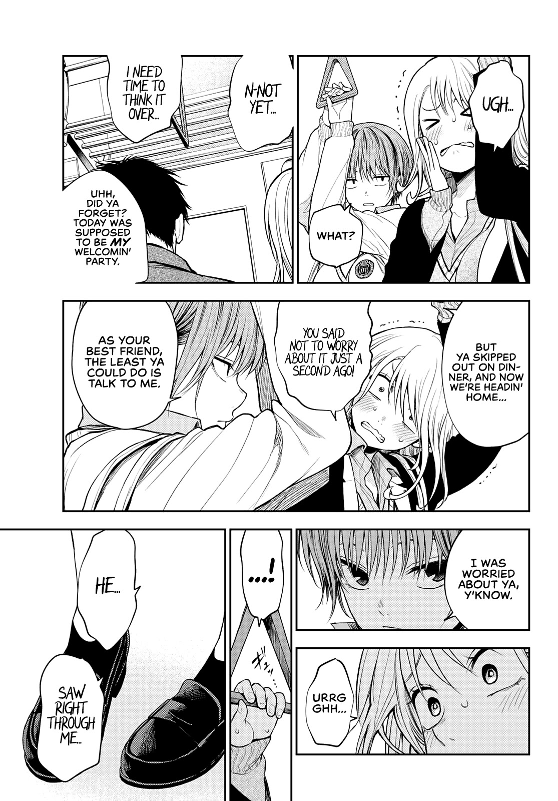 My Charms Are Wasted On Kuroiwa Medaka Chapter 42 page 12 - Chapter 42: That Bastard and a Full Report