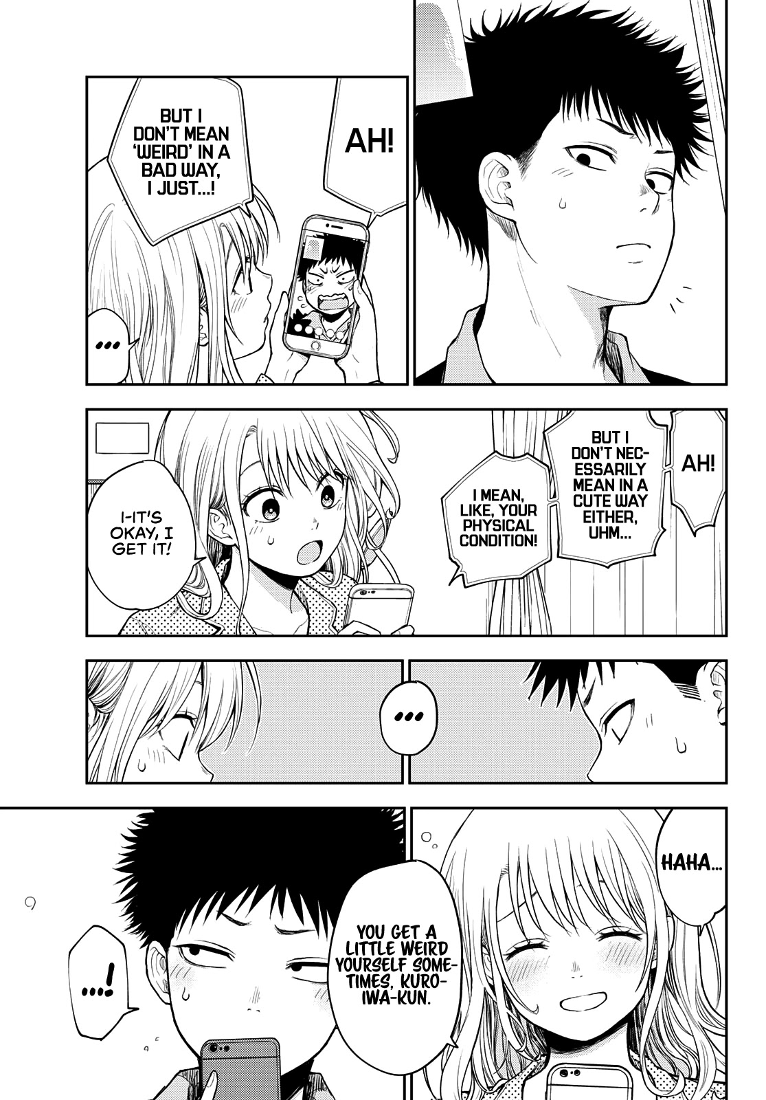 My Charms Are Wasted On Kuroiwa Medaka Chapter 44 page 10 - Chapter 44: That Bastard and a Fever
