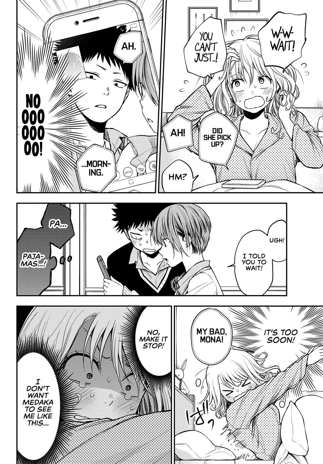 My Charms Are Wasted On Kuroiwa Medaka Chapter 44 page 7 - Chapter 44: That Bastard and a Fever