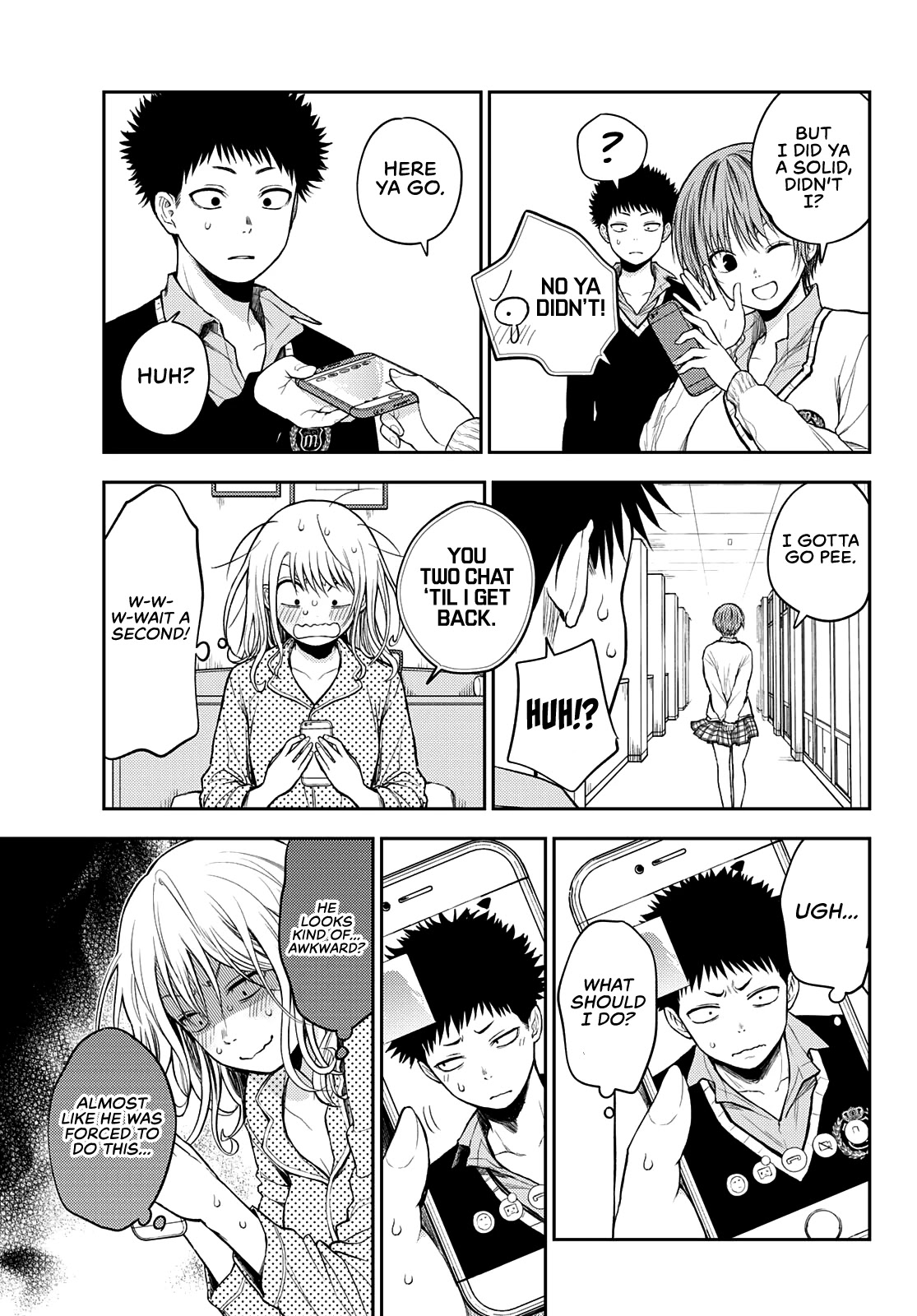 My Charms Are Wasted On Kuroiwa Medaka Chapter 44 page 8 - Chapter 44: That Bastard and a Fever