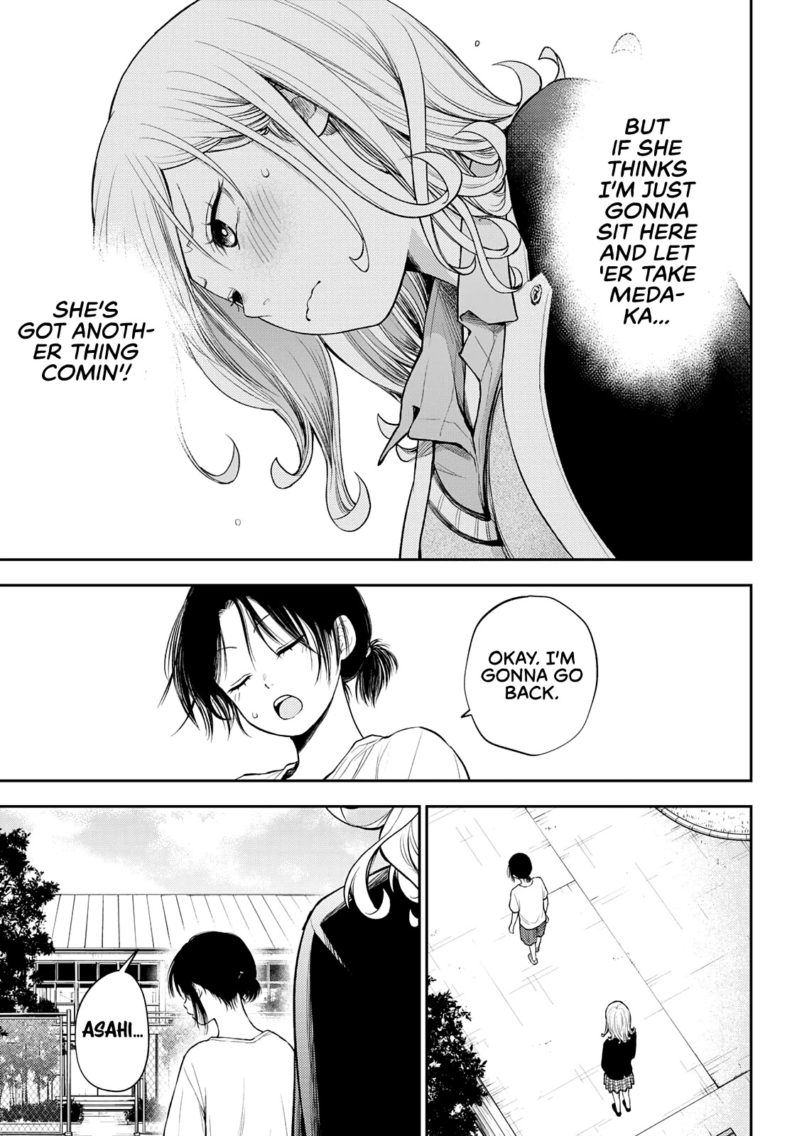 My Charms Are Wasted On Kuroiwa Medaka Chapter 45 page 14 - Chapter 45: That Bastard and a Declaration