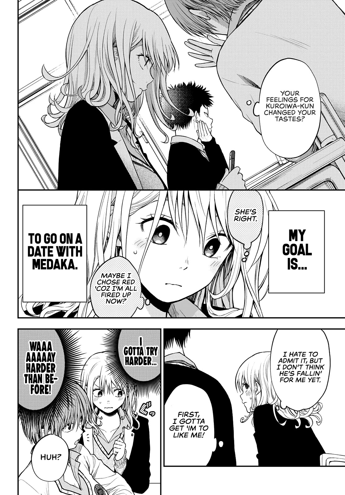 My Charms Are Wasted On Kuroiwa Medaka Chapter 46 page 3 - Chapter 46: That Bastard and Conquest