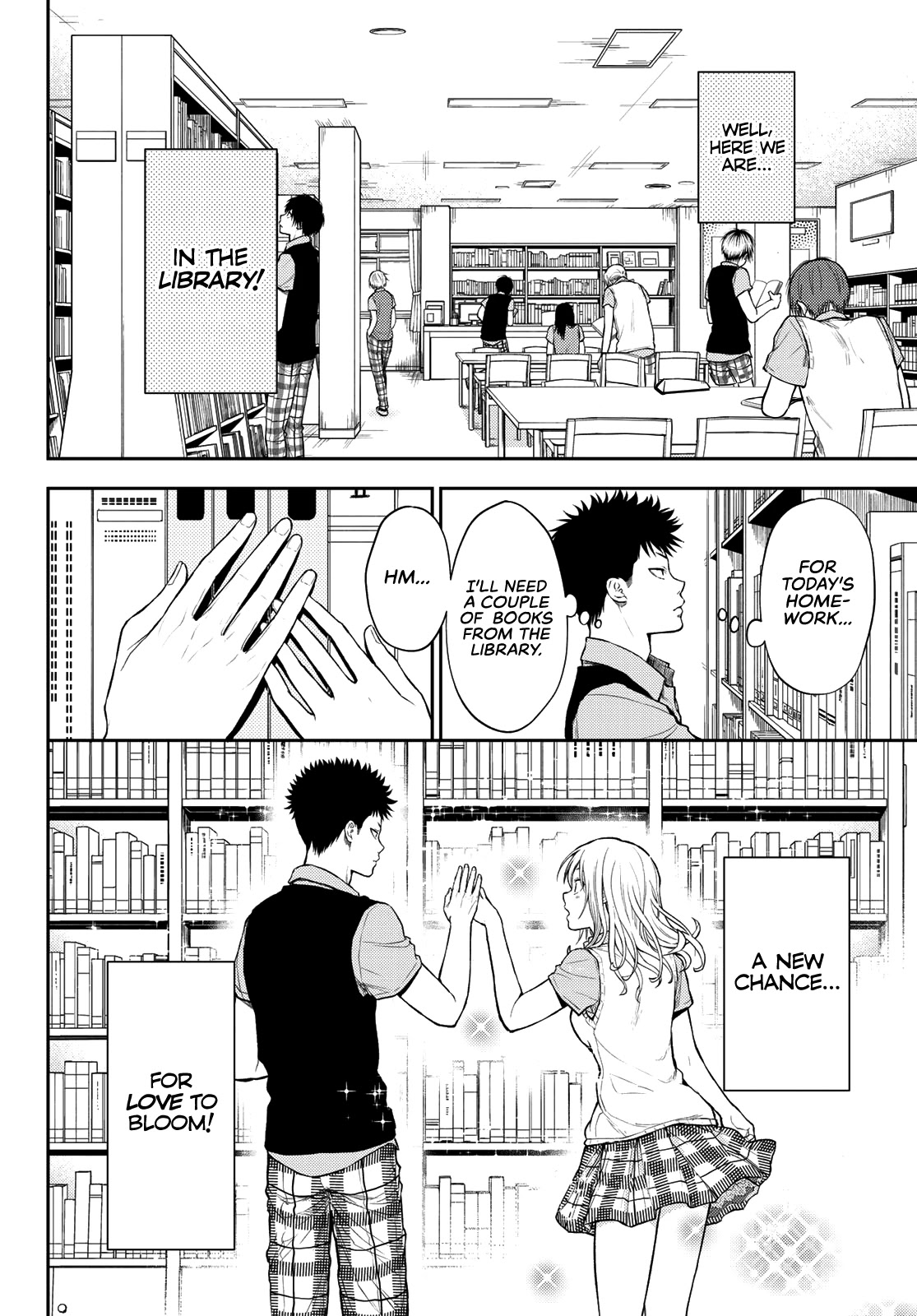 My Charms Are Wasted On Kuroiwa Medaka Chapter 5 page 5 - Chapter 5: In the Library With That Bastard