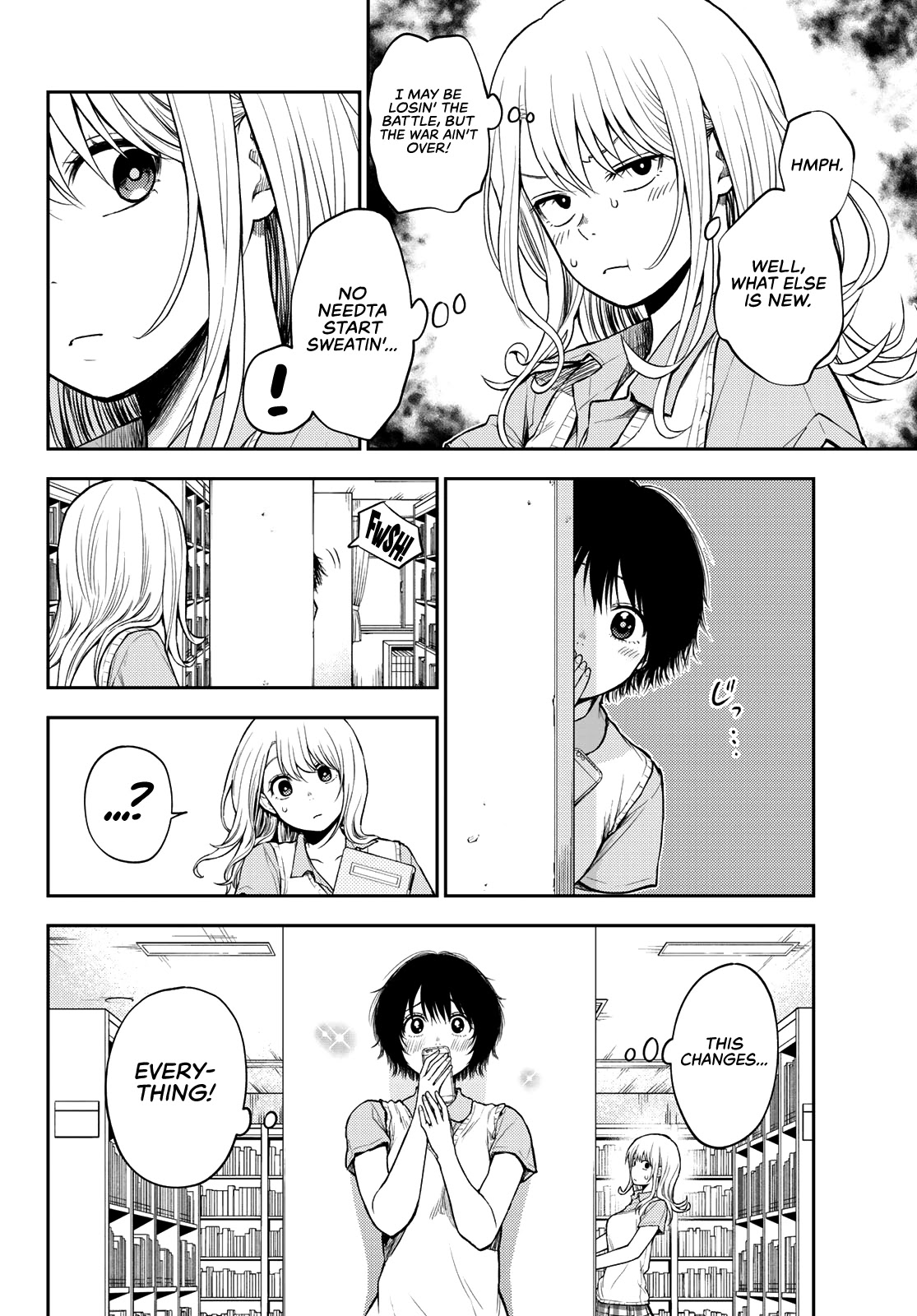 My Charms Are Wasted On Kuroiwa Medaka Chapter 5 page 7 - Chapter 5: In the Library With That Bastard