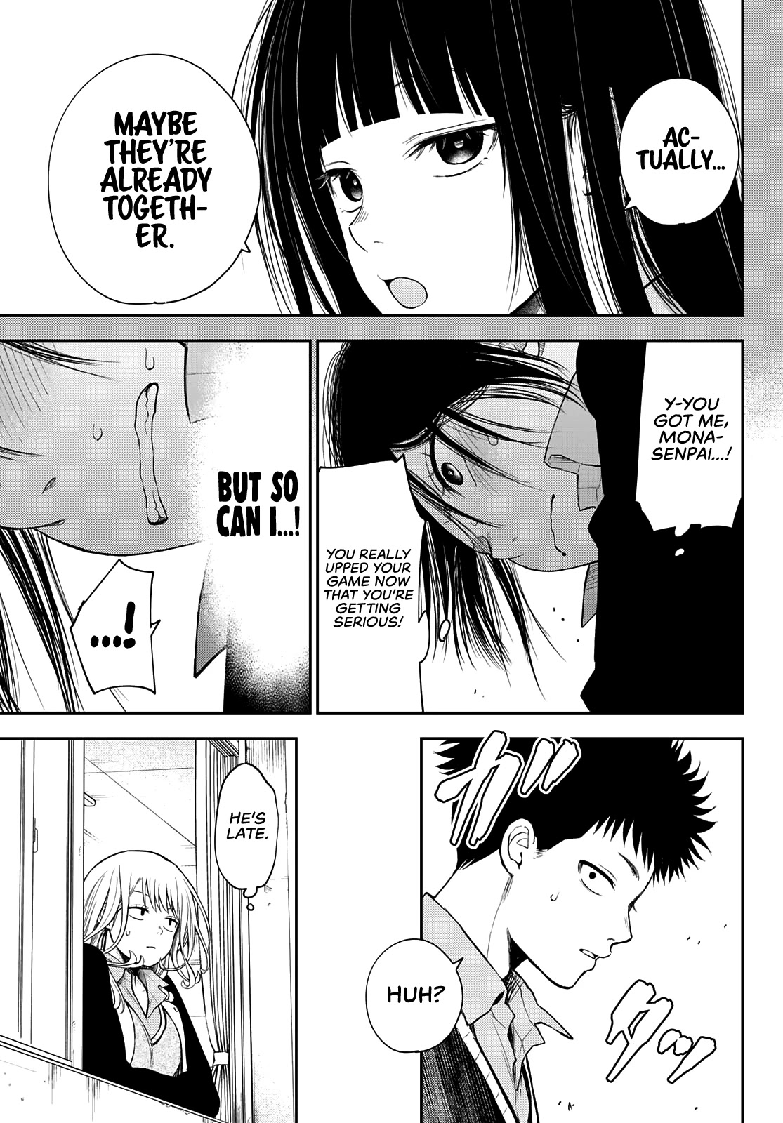 My Charms Are Wasted On Kuroiwa Medaka Chapter 53 page 14 - Chapter 53: That Bastard and His Secret Meeting With Asahi