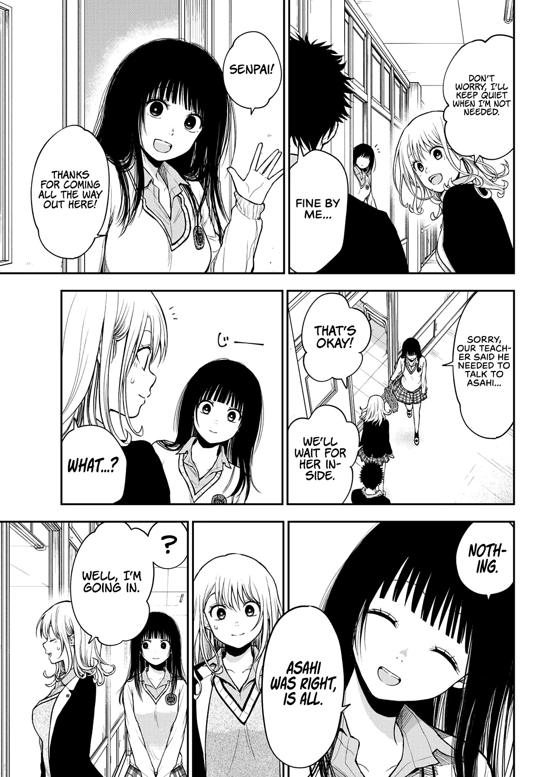 My Charms Are Wasted On Kuroiwa Medaka Chapter 53 page 6 - Chapter 53: That Bastard and His Secret Meeting With Asahi