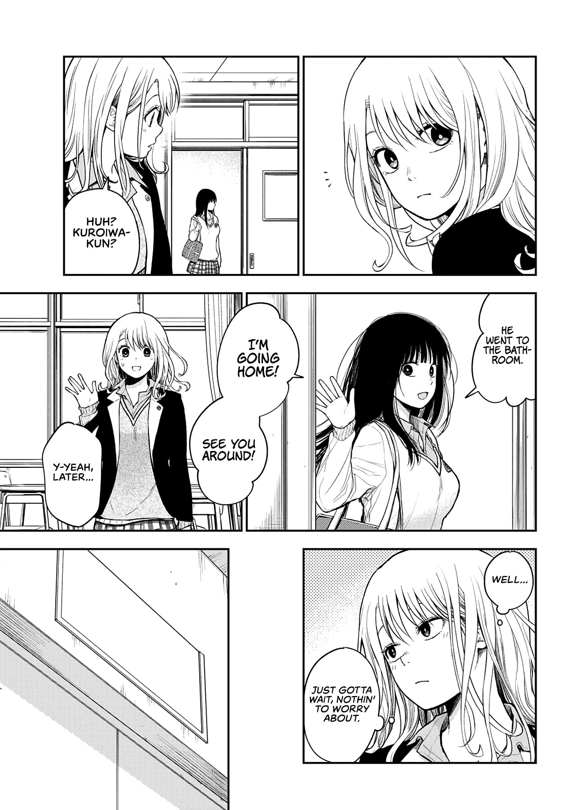 My Charms Are Wasted On Kuroiwa Medaka Chapter 53 page 8 - Chapter 53: That Bastard and His Secret Meeting With Asahi
