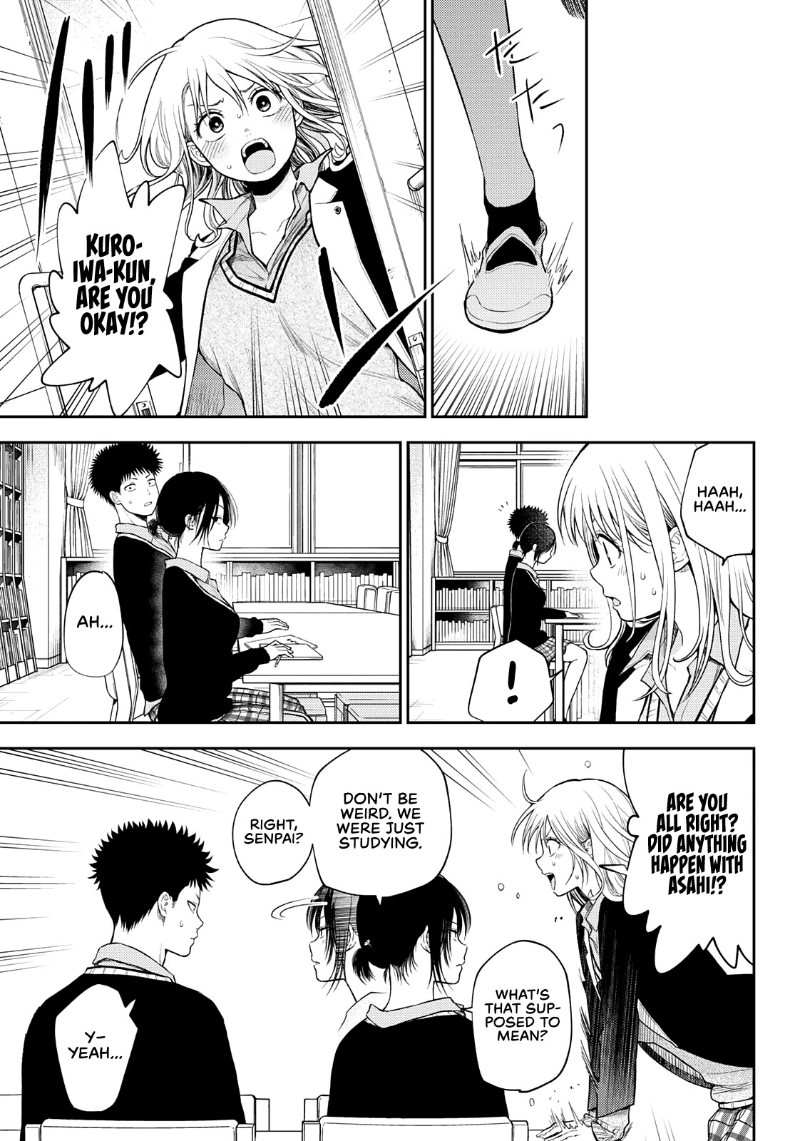 My Charms Are Wasted On Kuroiwa Medaka Chapter 54 page 12 - Chapter 54: Studying With That Bastard