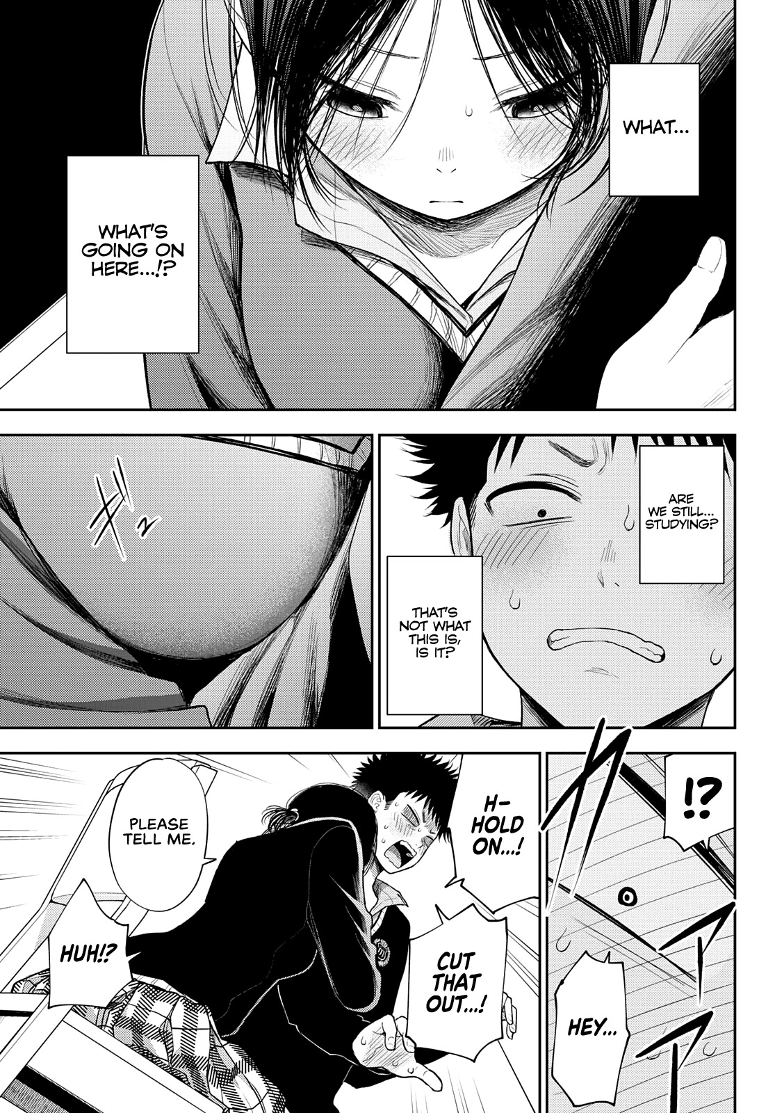 My Charms Are Wasted On Kuroiwa Medaka Chapter 54 page 4 - Chapter 54: Studying With That Bastard
