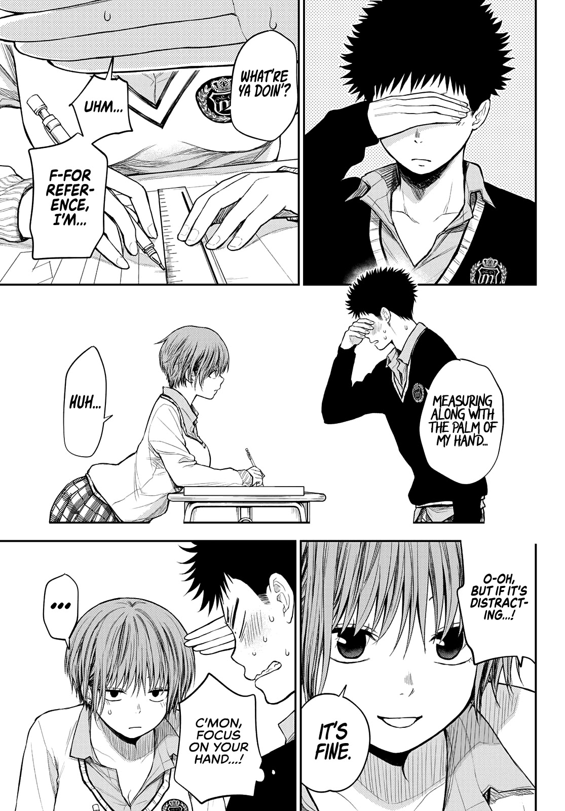 My Charms Are Wasted On Kuroiwa Medaka Chapter 56 page 10 - Chapter 56: Making a Sign With That Bastard