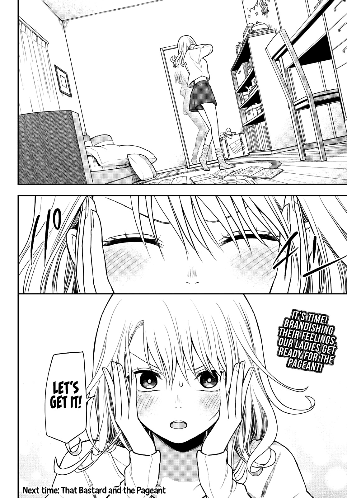 My Charms Are Wasted On Kuroiwa Medaka Chapter 59 page 16 - Chapter 59: That Bastard and the Night Before the Pageant