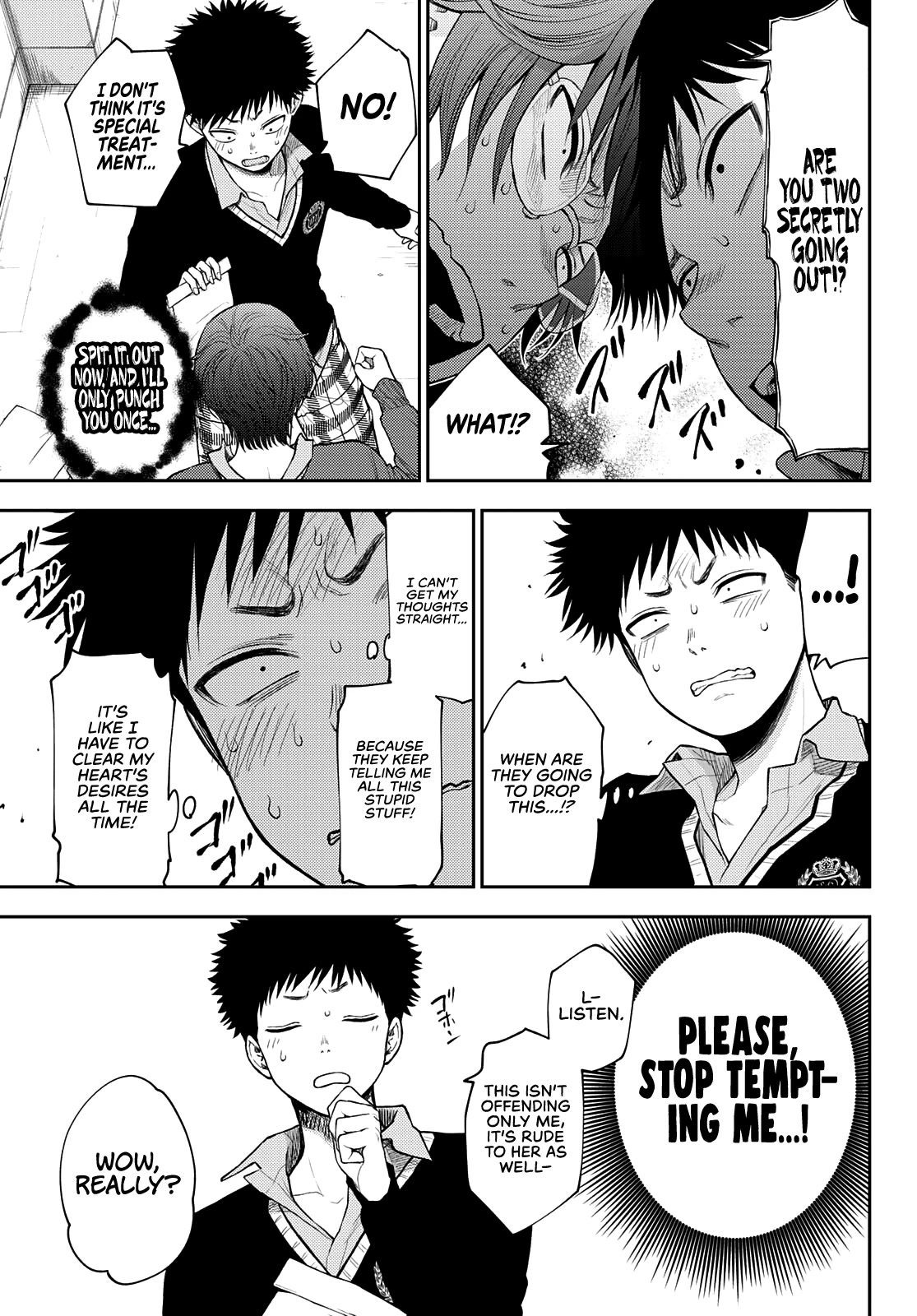 My Charms Are Wasted On Kuroiwa Medaka Chapter 59 page 7 - Chapter 59: That Bastard and the Night Before the Pageant