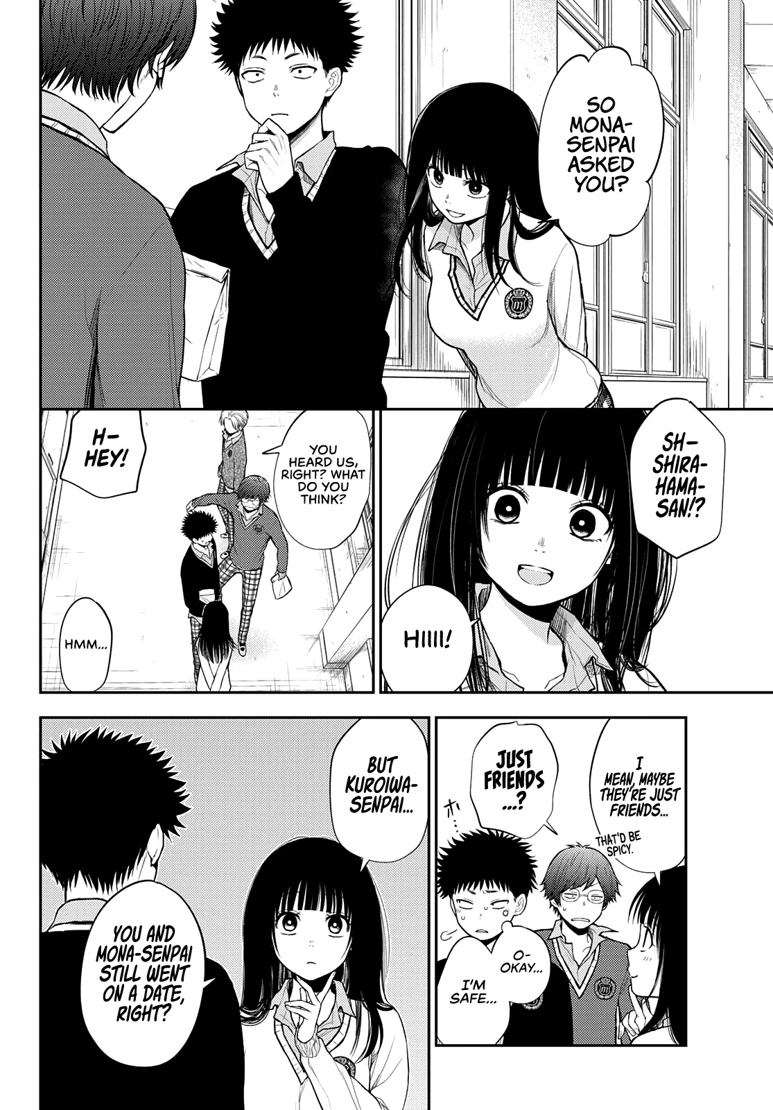 My Charms Are Wasted On Kuroiwa Medaka Chapter 59 page 8 - Chapter 59: That Bastard and the Night Before the Pageant