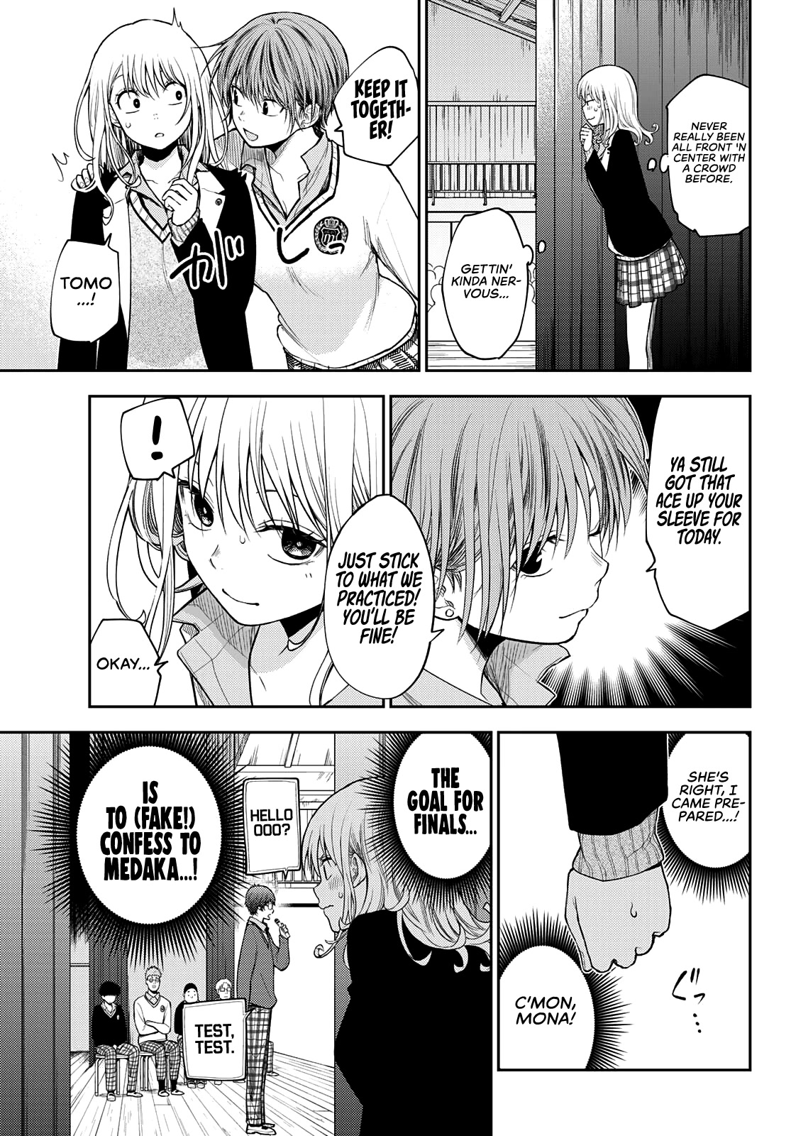 My Charms Are Wasted On Kuroiwa Medaka Chapter 60 page 4 - Chapter 60: That Bastard and the Pageant