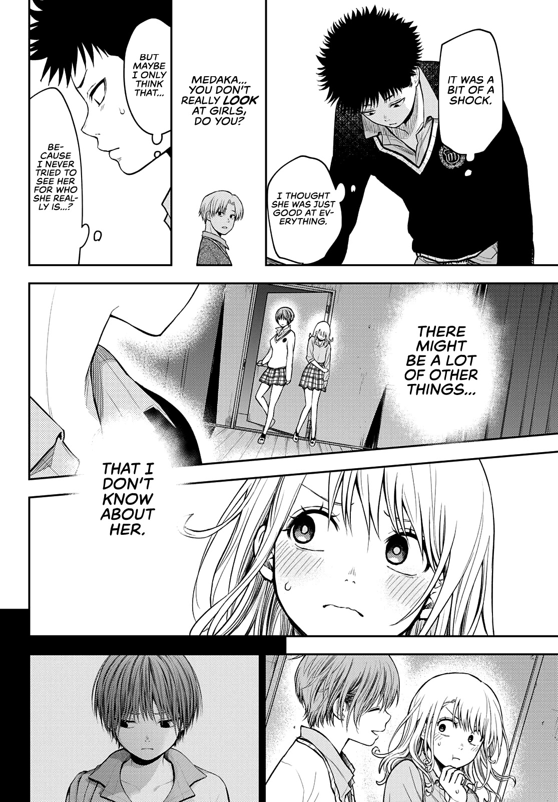 My Charms Are Wasted On Kuroiwa Medaka Chapter 62 page 7 - Chapter 62: First Time With That Bastard