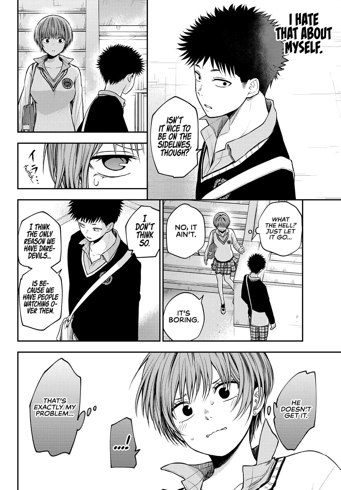 My Charms Are Wasted On Kuroiwa Medaka Chapter 68 page 9 - Chapter 68: That Bastard and Her True Feelings