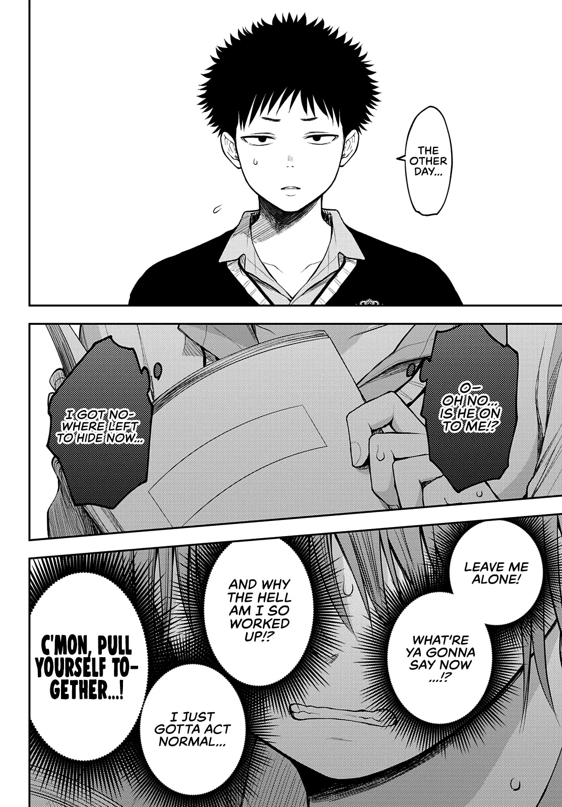My Charms Are Wasted On Kuroiwa Medaka Chapter 70 page 12 - Chapter 70: That Bastard and Holding Back