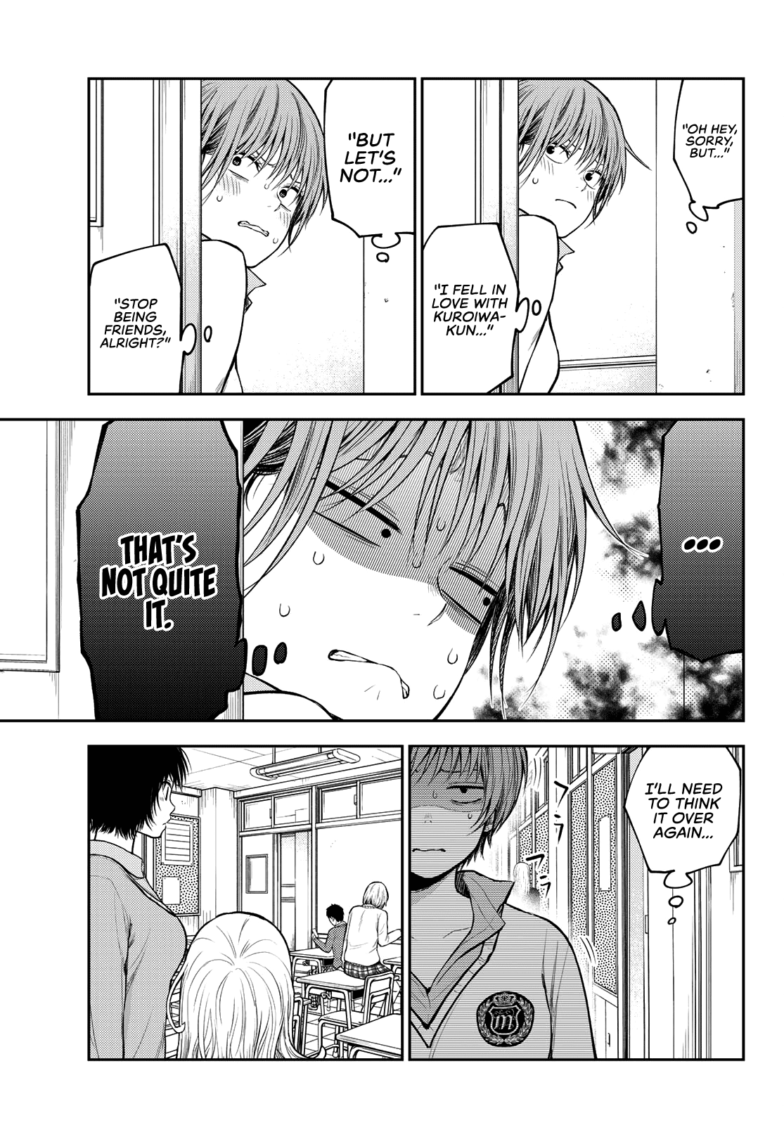 My Charms Are Wasted On Kuroiwa Medaka Chapter 72 page 14 - Chapter 72: That Girl and Her Best Friend