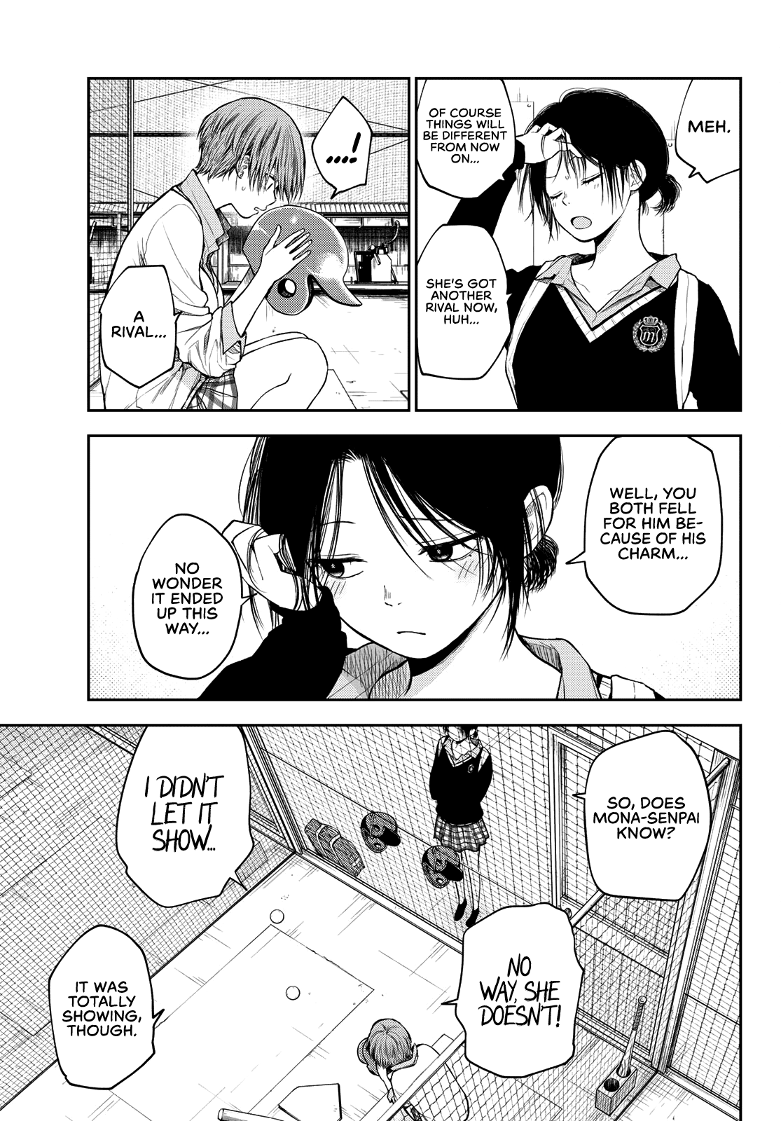 My Charms Are Wasted On Kuroiwa Medaka Chapter 72 page 4 - Chapter 72: That Girl and Her Best Friend