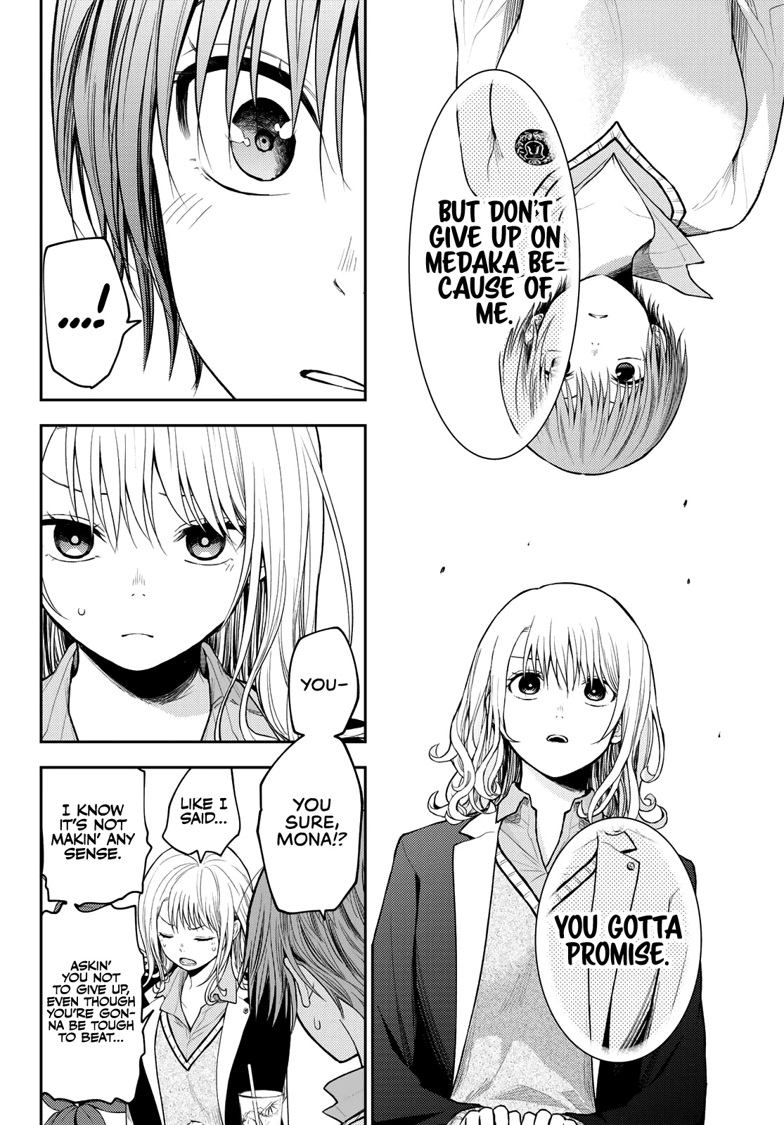 My Charms Are Wasted On Kuroiwa Medaka Chapter 74 page 11 - Chapter 74: Girl Talk With Her