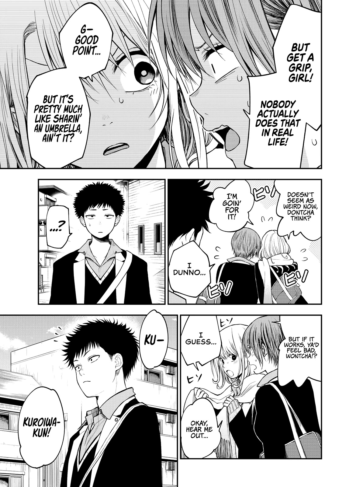 My Charms Are Wasted On Kuroiwa Medaka Chapter 75 page 12 - Chapter 75: That Bastard and a Three-Way Fight