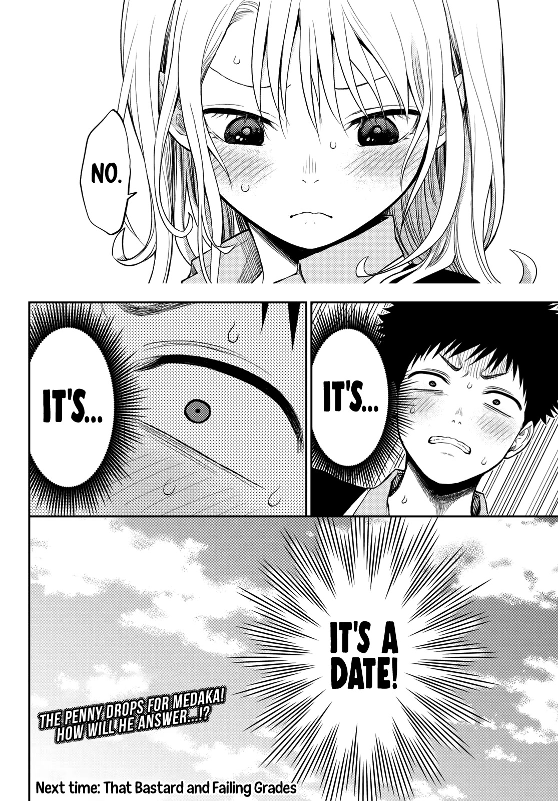 My Charms Are Wasted On Kuroiwa Medaka Chapter 77 page 15 - Chapter 77: That Bastard and an Invitation