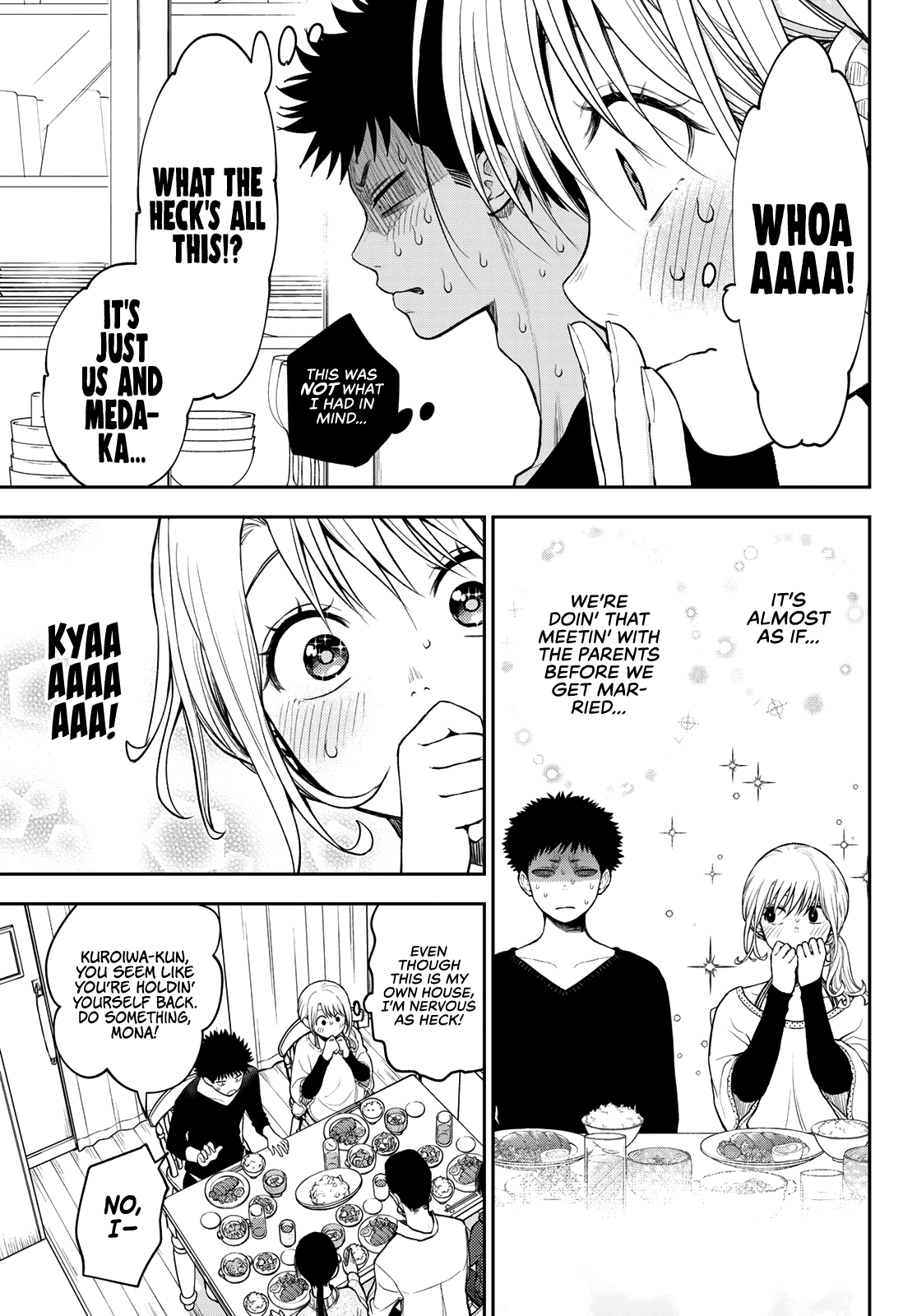 My Charms Are Wasted On Kuroiwa Medaka Chapter 81 page 10 - Chapter 81: That Bastard and An Invitation