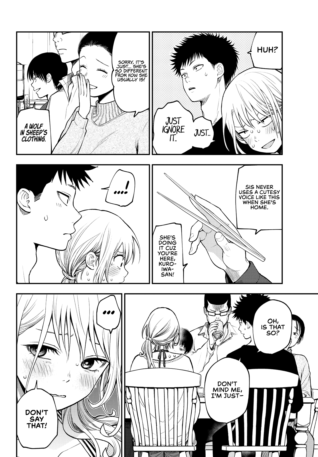 My Charms Are Wasted On Kuroiwa Medaka Chapter 81 page 13 - Chapter 81: That Bastard and An Invitation