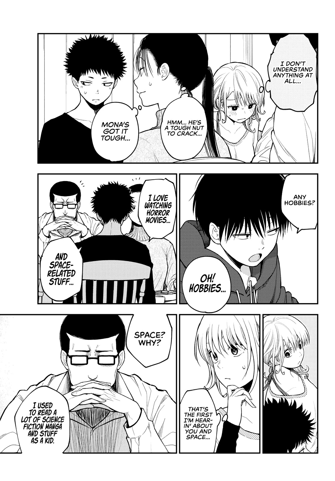 My Charms Are Wasted On Kuroiwa Medaka Chapter 82 page 8 - Chapter 82: That Bastard With the Kawai Household