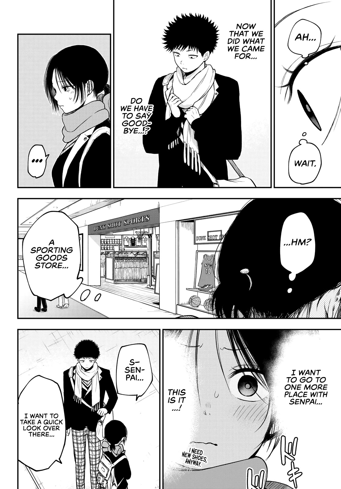 My Charms Are Wasted On Kuroiwa Medaka Chapter 86 page 3 - Chapter 86: That Bastard and Basketball Shoes