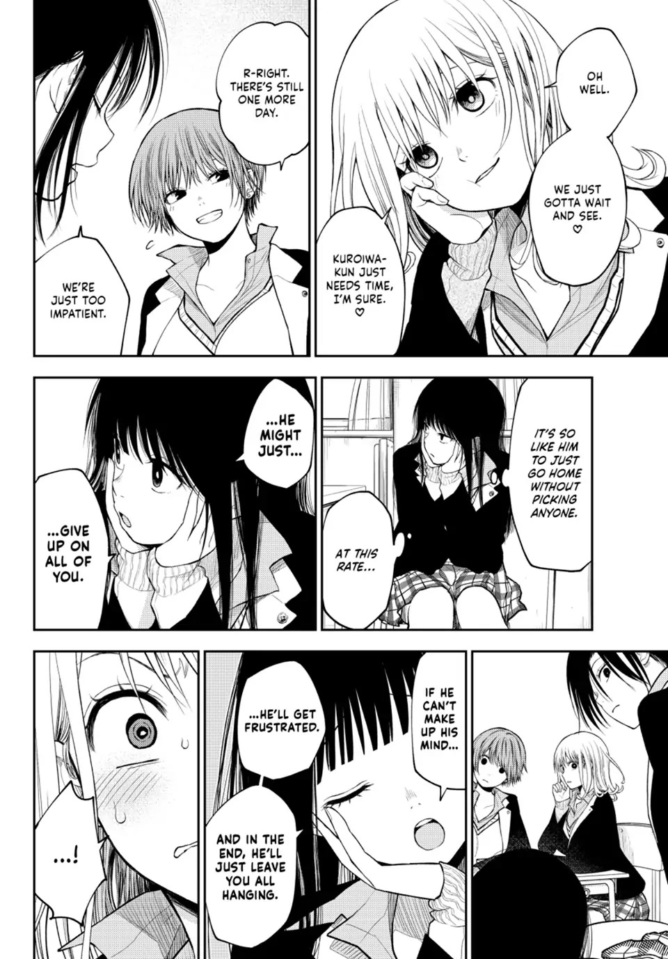 My Charms Are Wasted On Kuroiwa Medaka Chapter 89 page 10 - Chapter 89: The Jerk and the One He's Going on a Date with